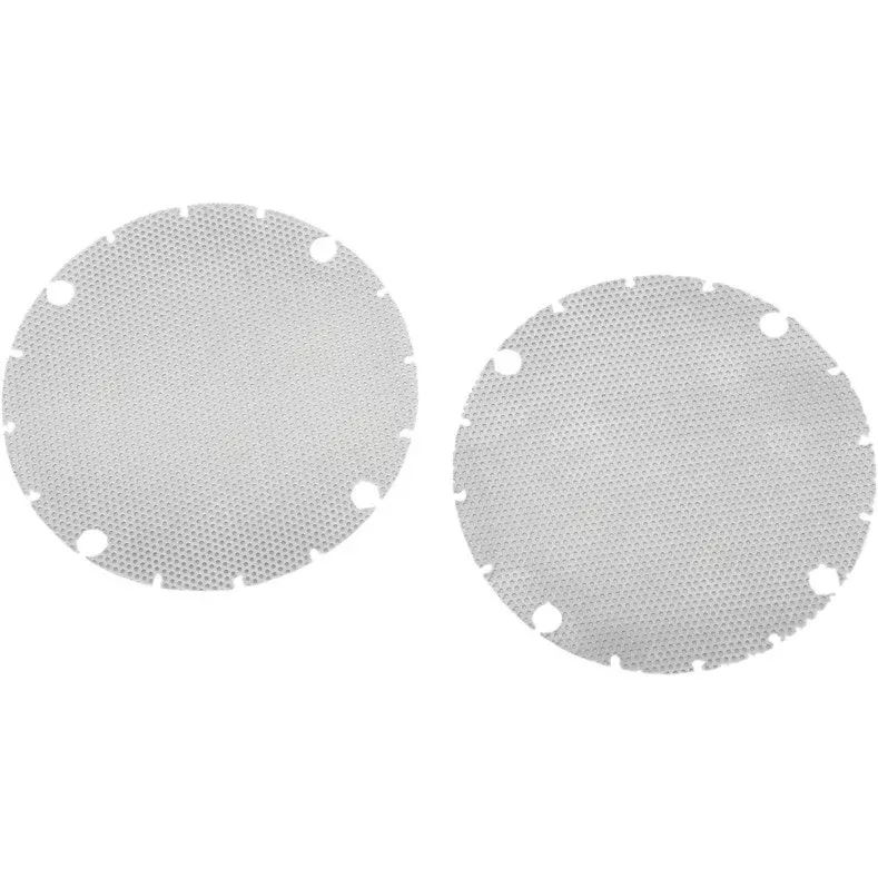 Klock Werks 4405-0151 Raw Mesh Rear Speaker Pod Grills Harley FLH/T 99-13