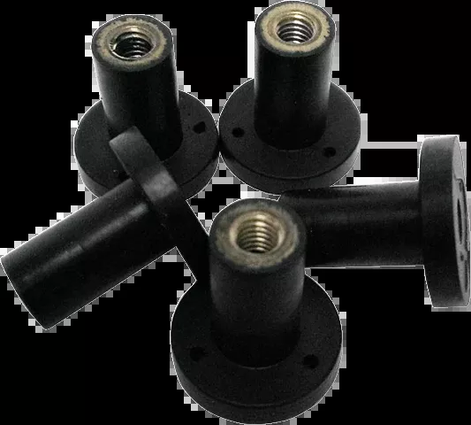 Klock Werks 5 Pack 10-32 Replacement Windshield Well Nut 1998-2013 Harley FLTR