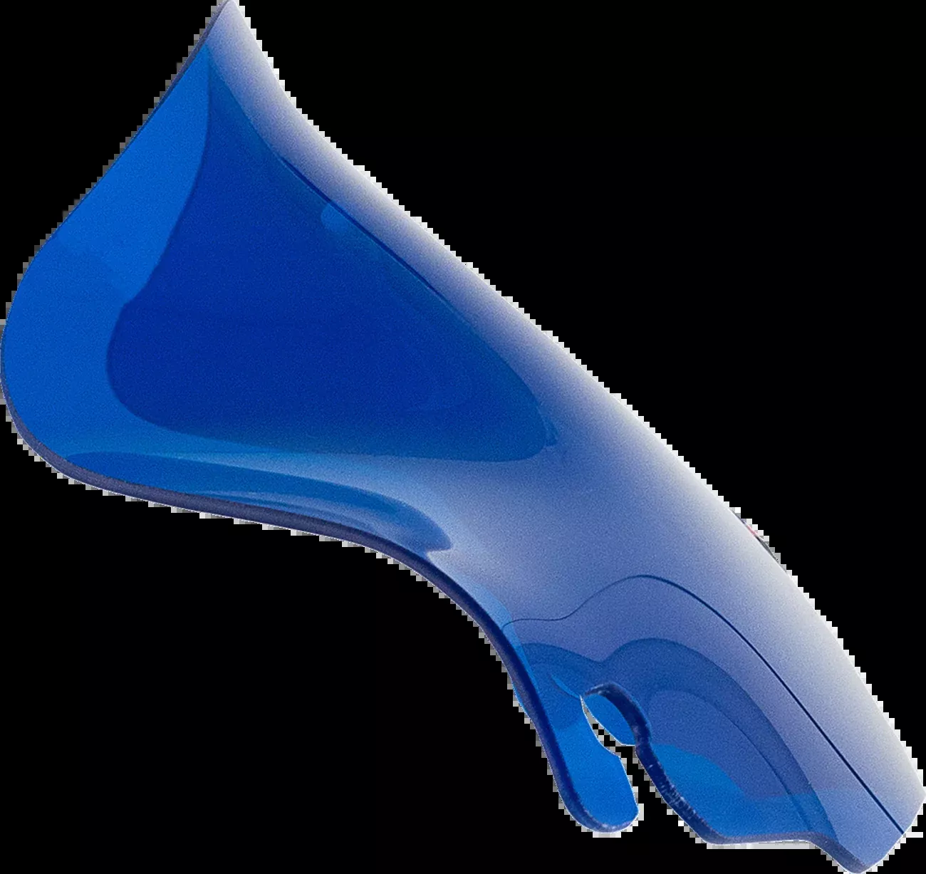 Klock Werks 6.5" Blue Flare Fairing Windshield 1996-2013 fits Harley Touring