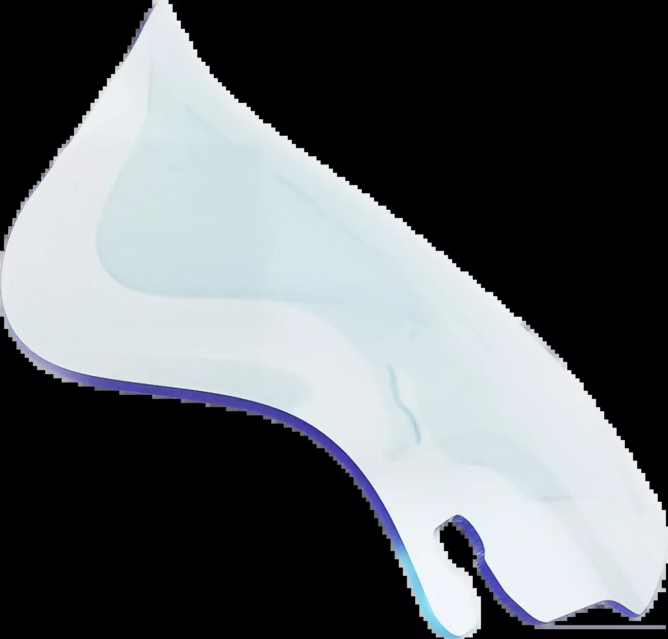 Klock Werks 6.5" Blue Ice Flare Windshield fits 1996-2013 Harley Touring Batwing