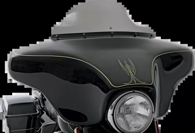 Klock Werks 6.5" Dark Smoke Flare Windshield for 1986-1995 Harley Electra Glide