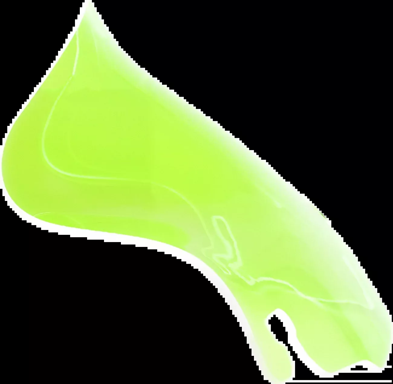 Klock Werks 6.5" Green Ice Flare Windshield fits 1996-13 Harley Touring Batwing