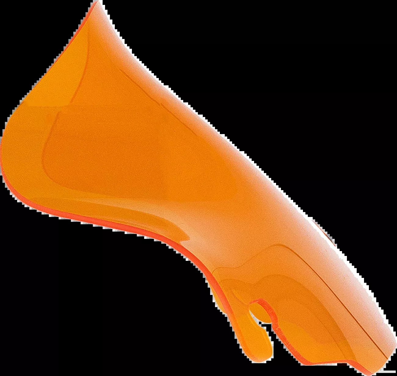 Klock Werks 6.5 " Orange Fairing Windshield 1998-2013 fits Harley Touring