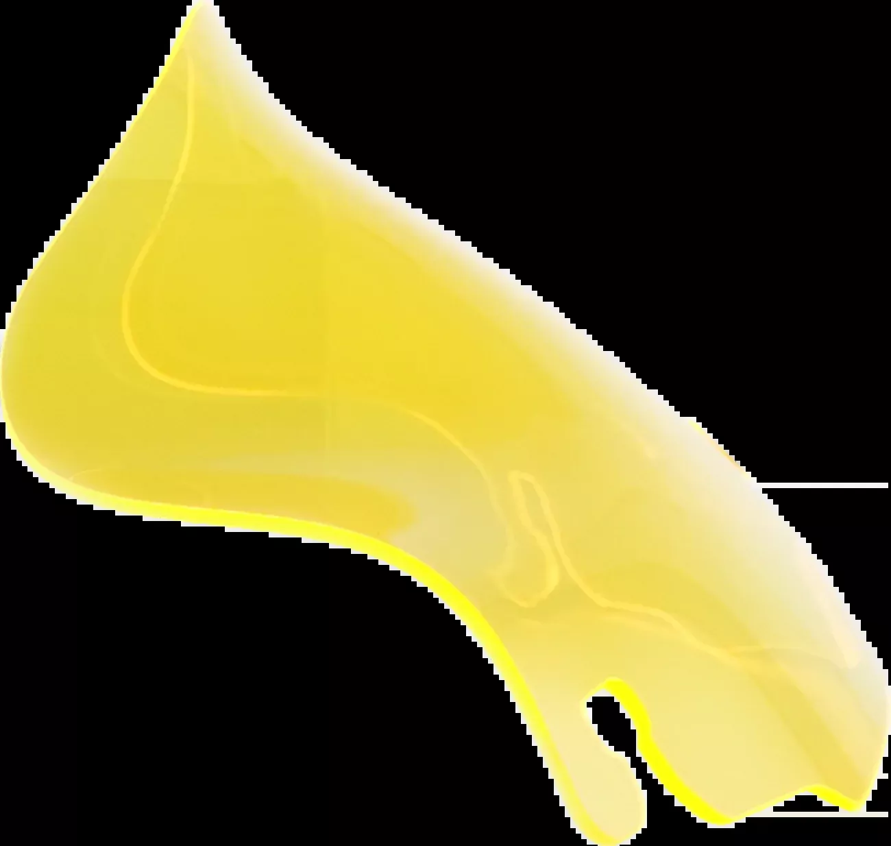 Klock Werks 6.5" Yellow Ice Flare Windshield fits 1996-13 Harley Touring Batwing