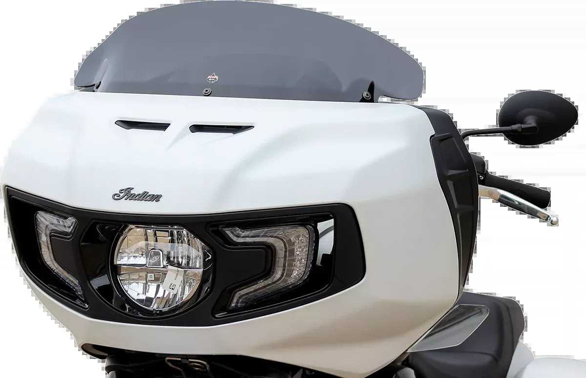 Klock Werks 8″ Dark Smoke Flare Windshield for 2020-25 Indian Challenger Pursuit