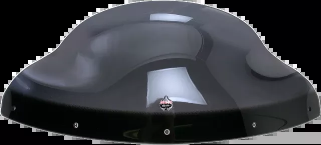 Klock Werks 9" Dark Smoke Flare Fairing Windshield 2009-2017 Kawasaki Vulcan