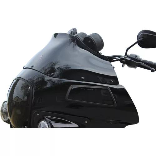 Klock Werks 9" Flare Windshield for Harley FXRP Style Fairings- Black