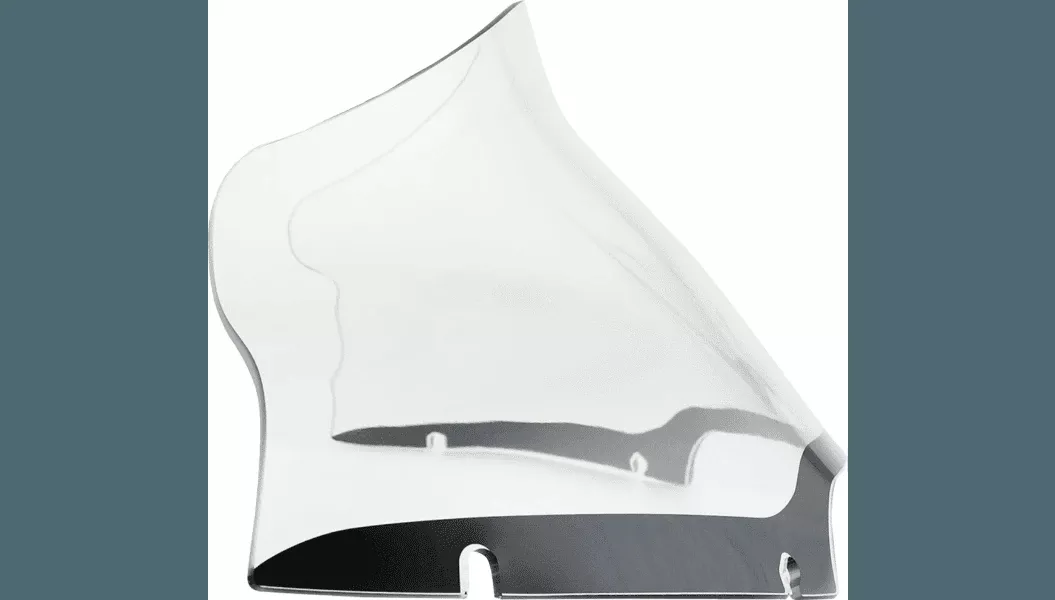 Klock Werks 9" Sport Flare Windshield for '15-23 Harley Davidson Road Glide Custom and Road Glide - Clear