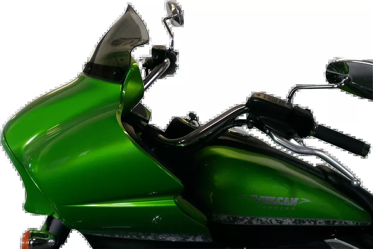 Klock Werks 9" Tint Flare Front Fairing Windshield 2009-2014 Kawasaki Vulcan