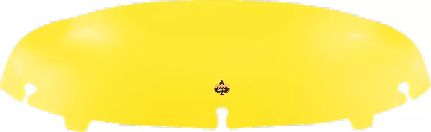Klock Werks Flare 4" Yellow Fairing Windshield for 2014-2025 Harley Touring FLHX