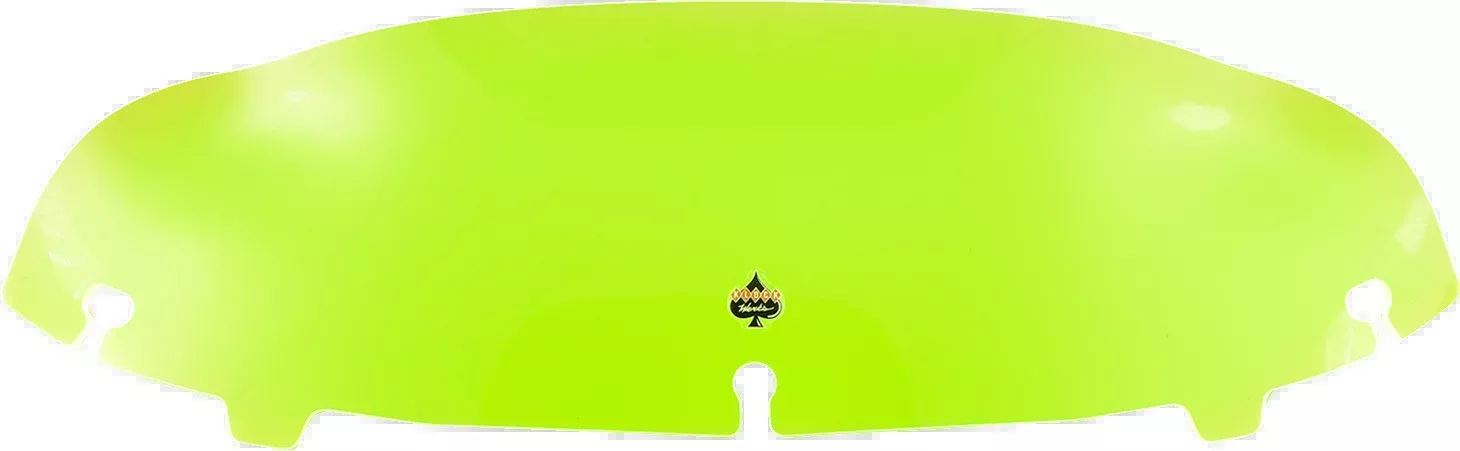 Klock Werks Flare 6.5" Green Fairing Windshield for 2014-25 Harley Electra Glide