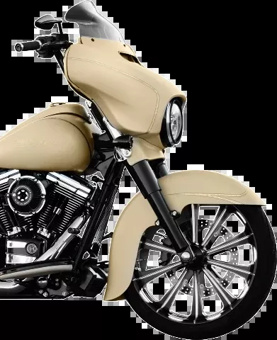 Klock Werks Flare 8.5" Windshield Dark Smoke fits 2014-2025 Harley Electra Glide