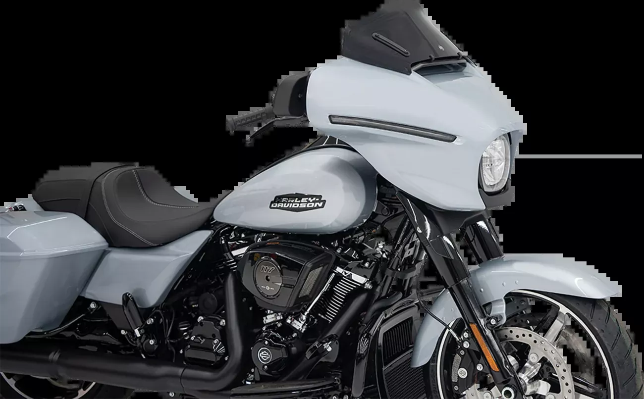 Klock Werks Flare 8" Black Windshield fits 2023-2026 Harley Street Glide FLHX