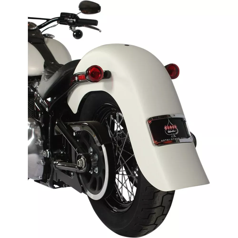 Klock Werks Frenched Benchmark Rear Fender Harley Softail Slim FLSL 18-Up