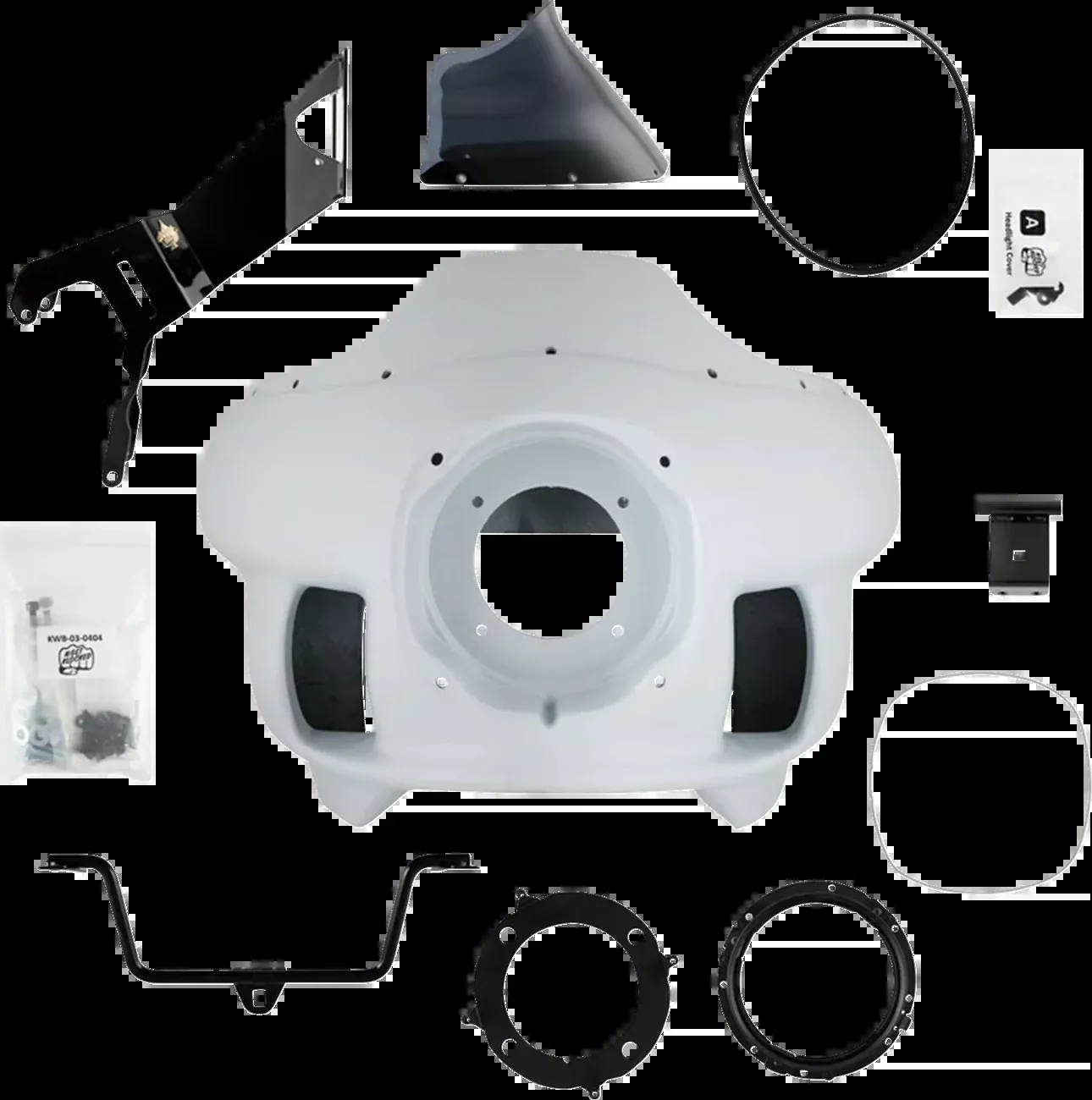 Klock Werks FXRP Style Fairing Kit for 1986-2003 Harley Davidson Sportster XLH
