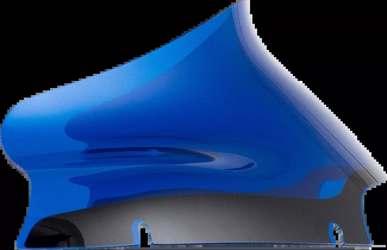Klock Werks Kolor Flare 6" Blue Windshield fits 2015-2025 Harley Road Glide FLTR