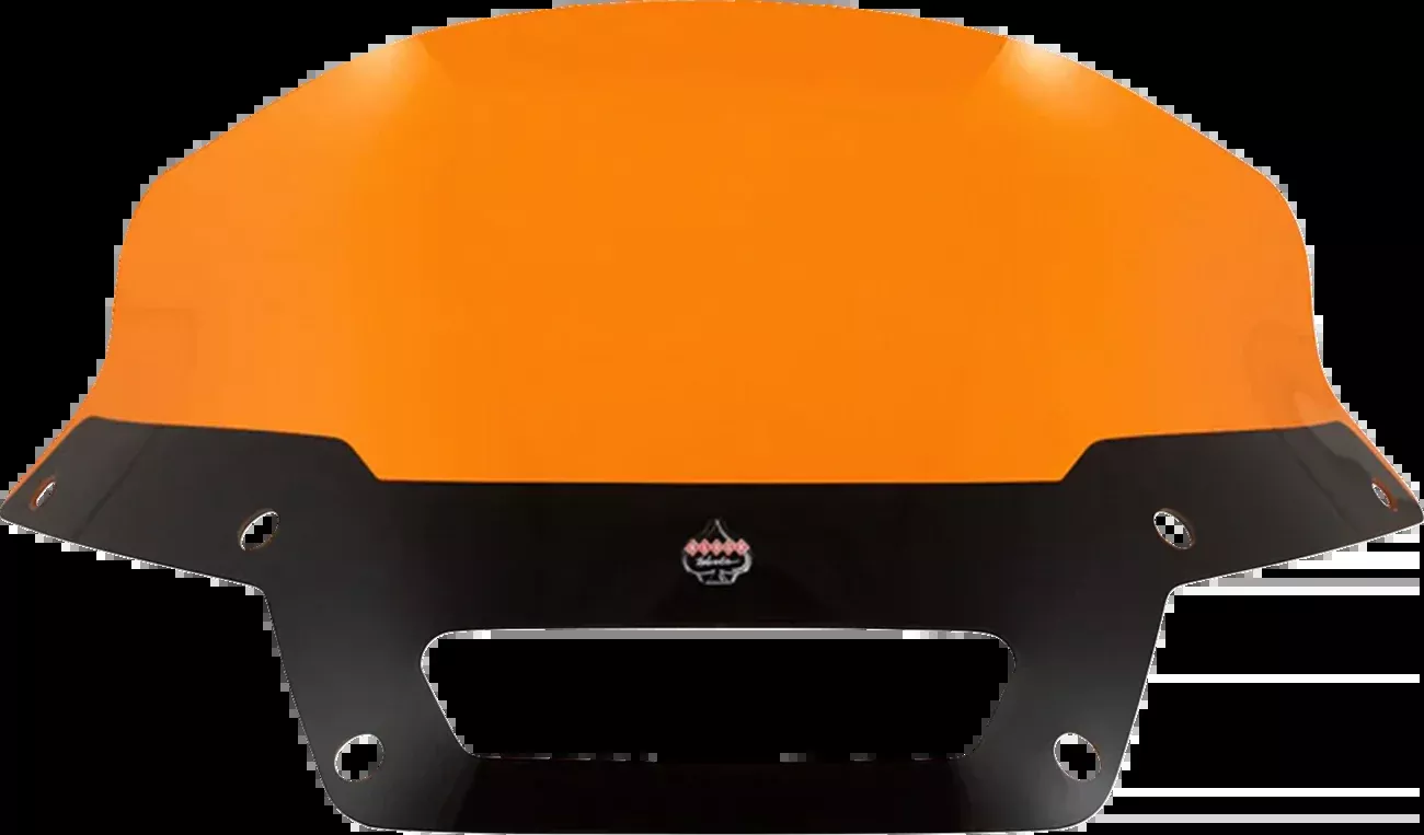 Klock Werks Kolor Flare 6" Orange Windshield 2022-26 Harley Softail Low Rider ST