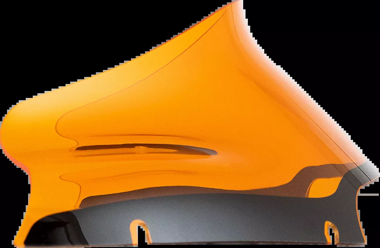 Klock Werks Kolor Flare 6" Orange Windshield fits 2015-2025 Harley Road Glide