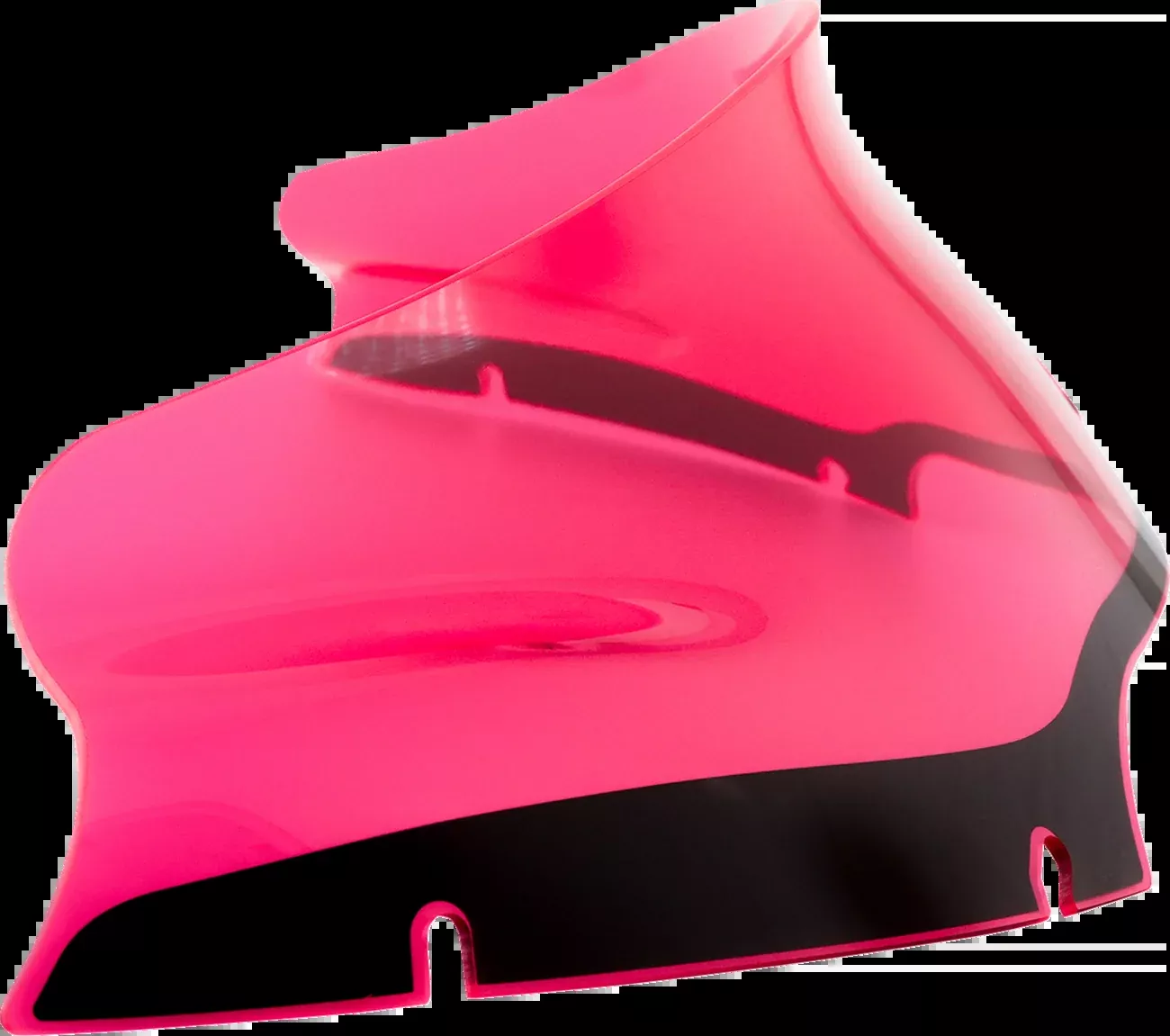 Klock Werks Kolor Flare 6" Pink Ice Windshield 2015-2025 Harley Road Glide FLTR
