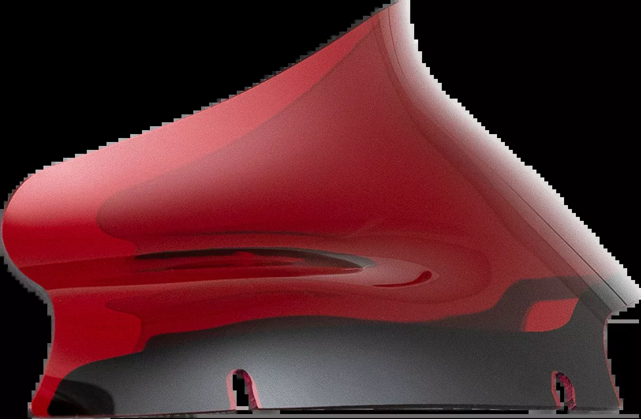 Klock Werks Kolor Flare 6" Red Windshield fits 2015-2025 Harley Road Glide FLTR