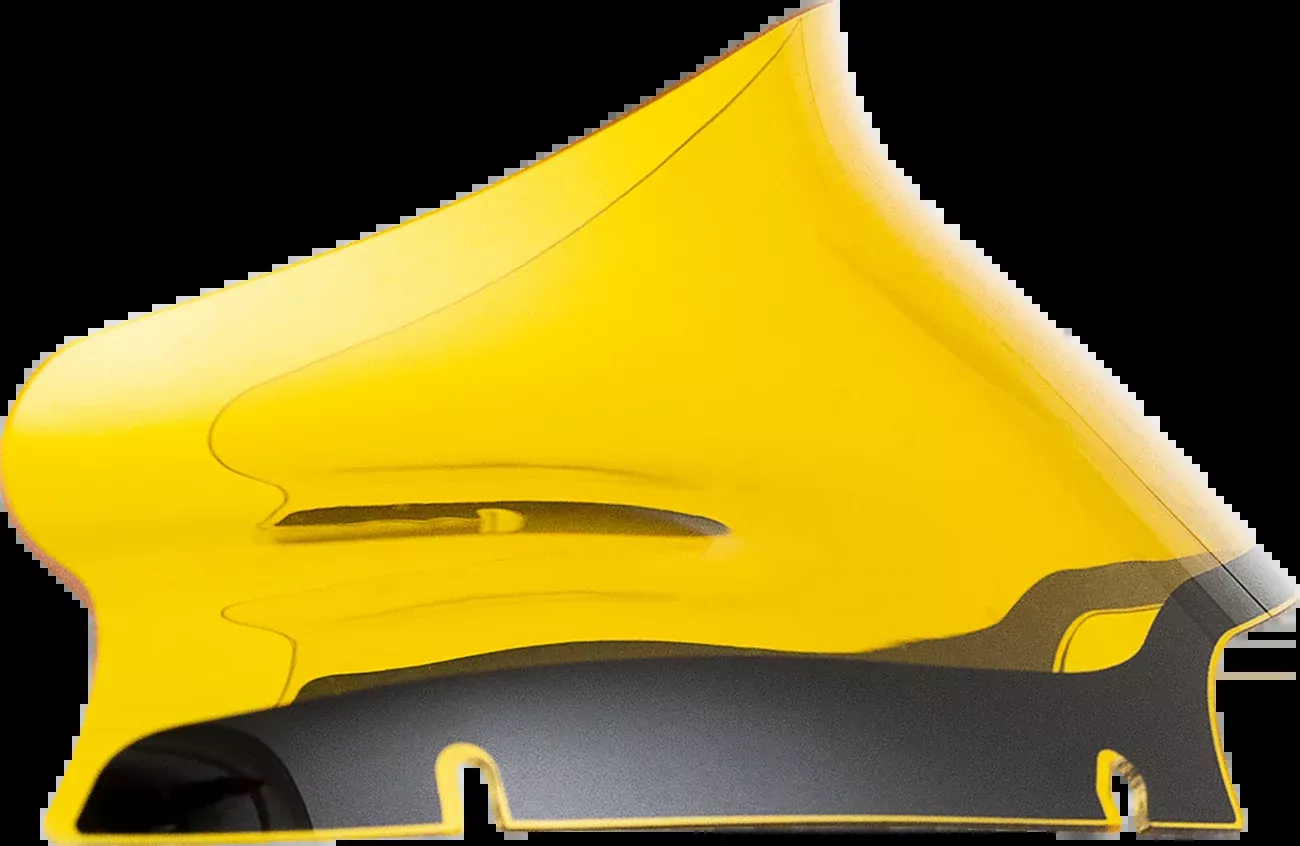 Klock Werks Kolor Flare 6" Yellow Windshield fits 2015-2025 Harley Road Glide