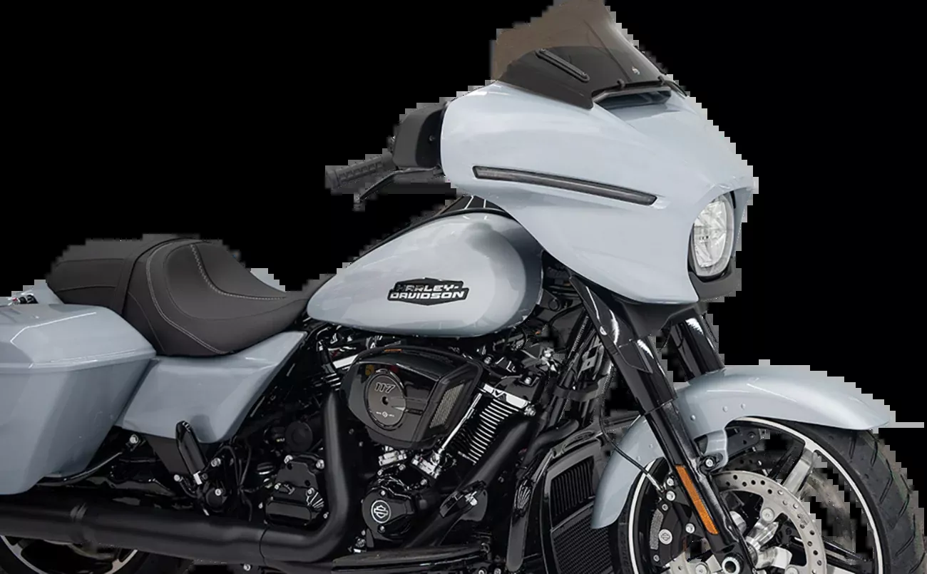 Klock Werks Kolor Flare 8" Bronze Windshield for 2023-2026 Harley Street Glide