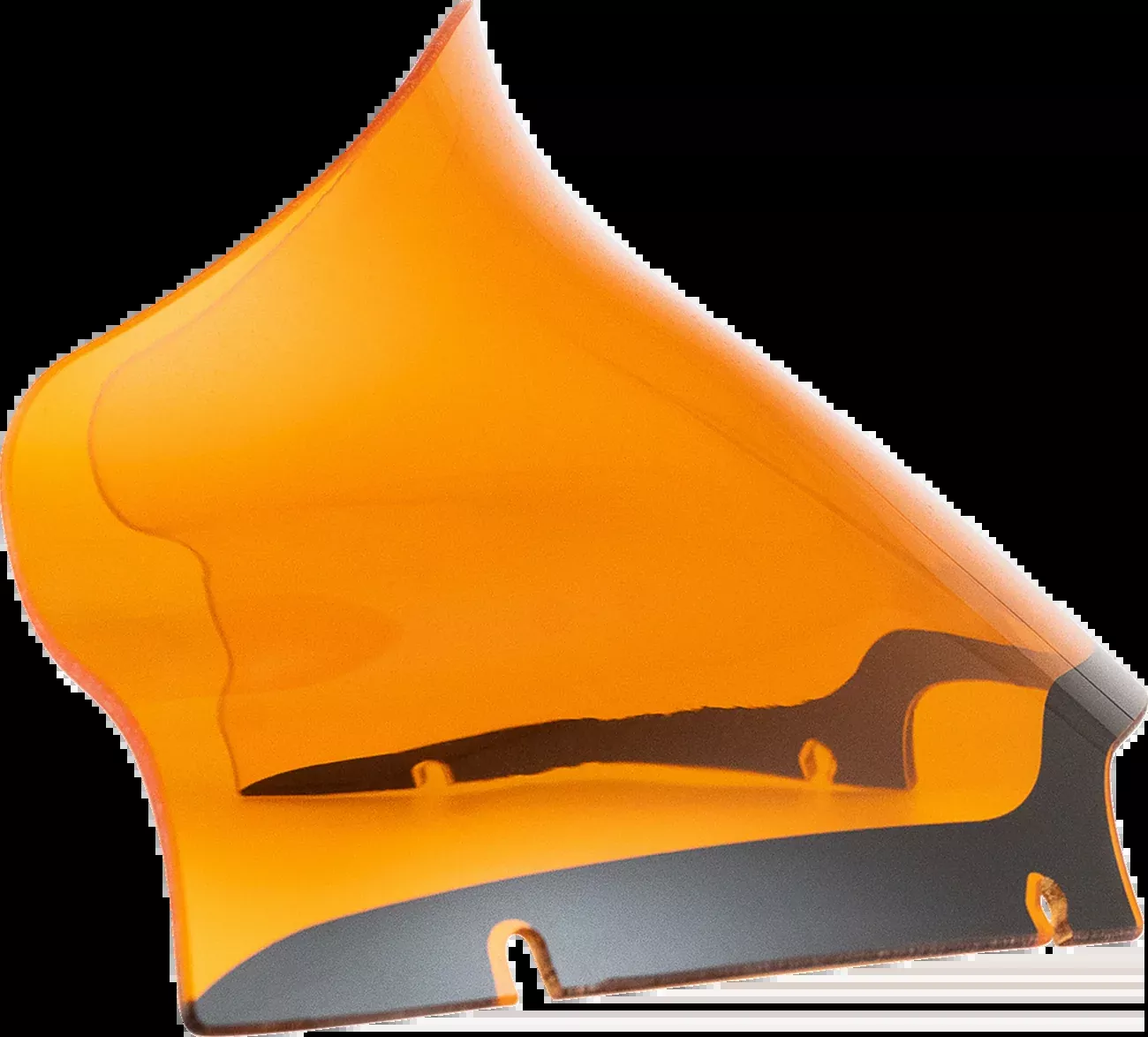 Klock Werks Kolor Flare 9" Orange Windshield fits 2015-25 Harley Road Glide FLTR
