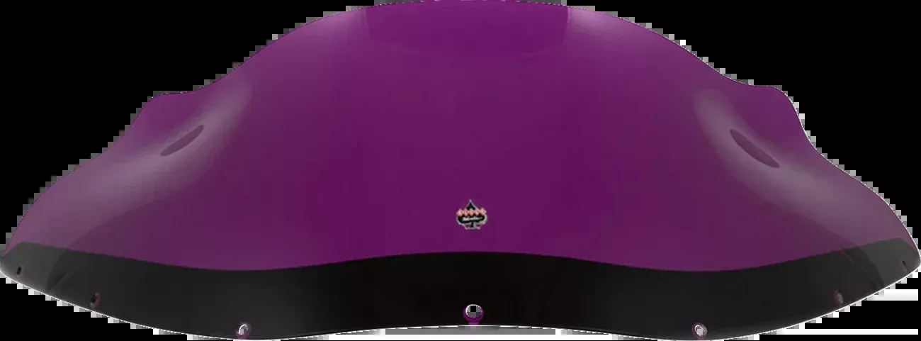 Klock Werks Kolor Flare 9" Purple Windshield for Harley FXRP Style Fairings