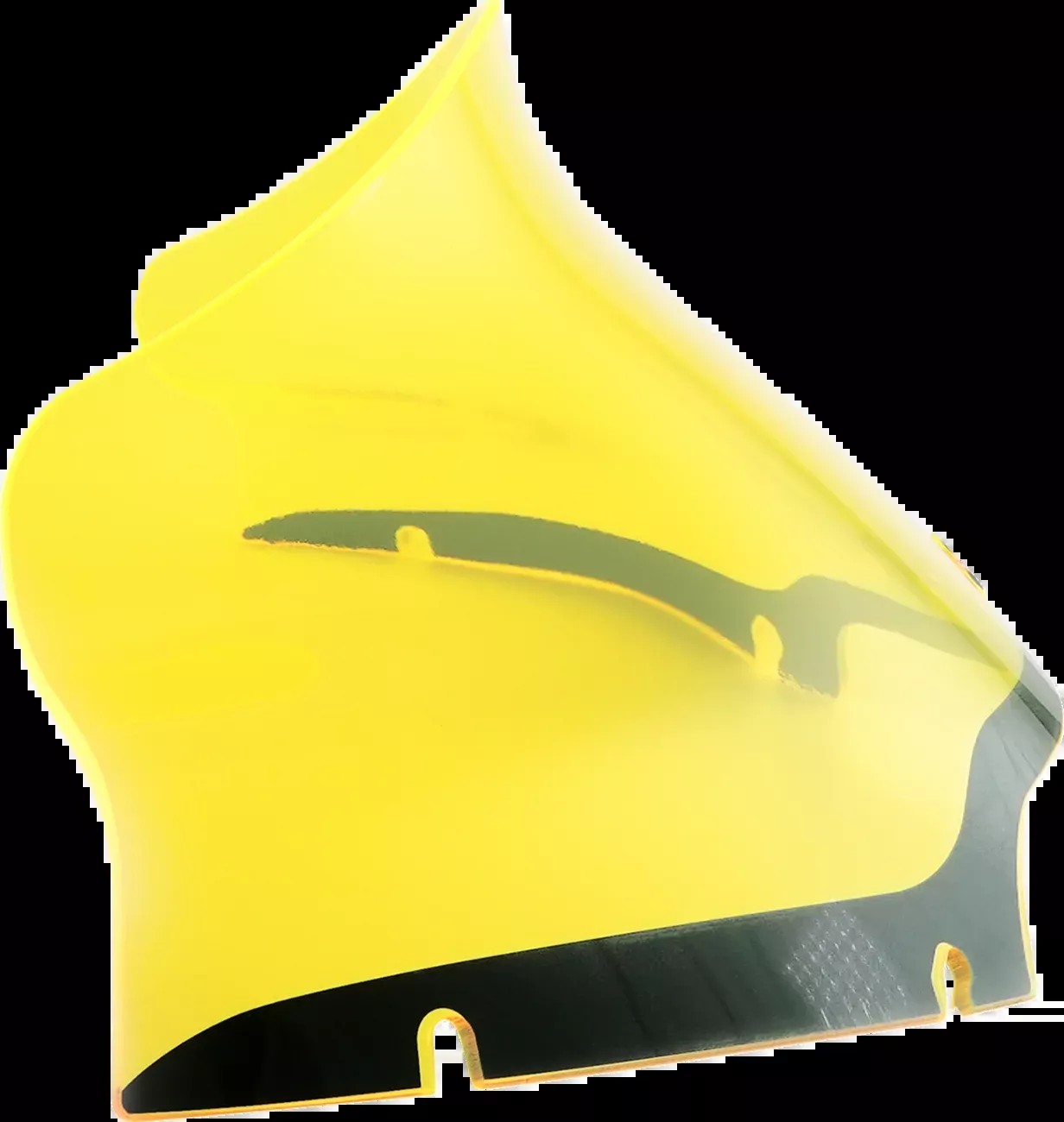 Klock Werks Kolor Flare 9" Yellow Ice Windshield fits 2015-25 Harley Road Glide