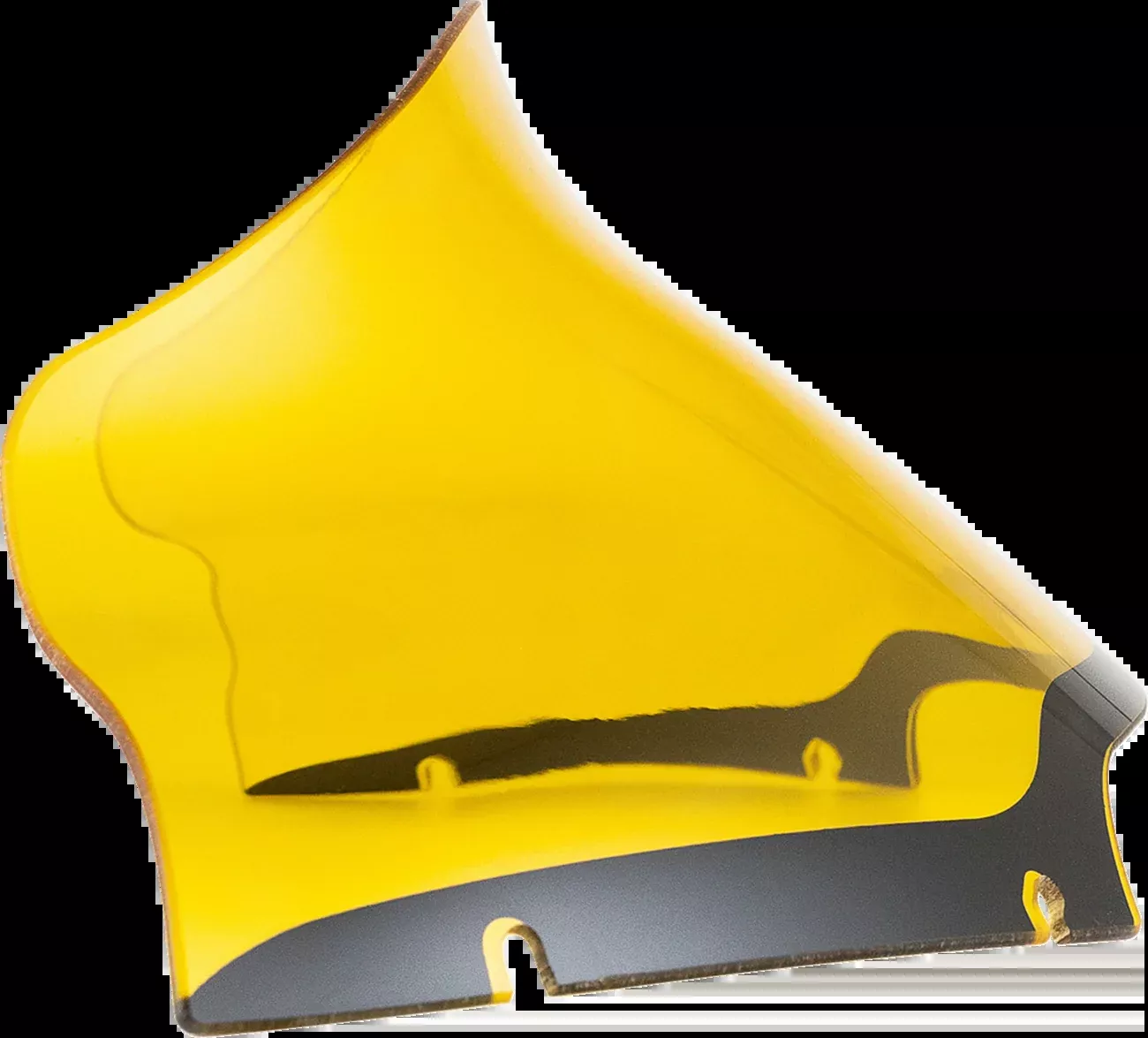 Klock Werks Kolor Flare 9" Yellow Windshield fits 2015-2025 Harley Road Glide