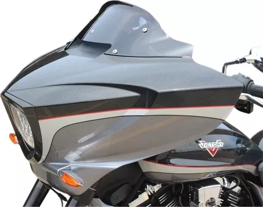 Klock Werks KW05-01-0431 Windshield Flare Windshield Dark Smoke Victory 13-17
