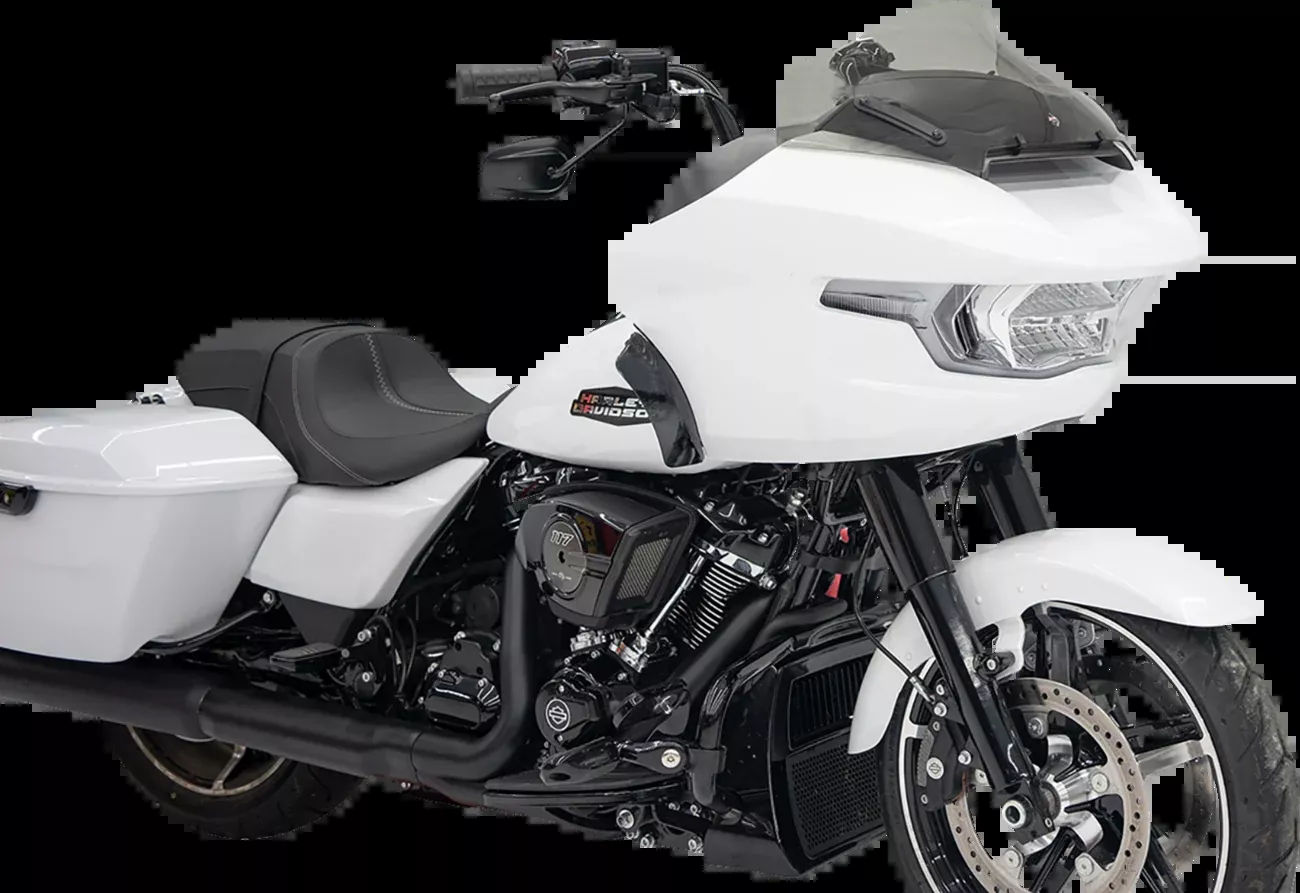 Klock Werks Sport Flare 10" Tint Windshield for 2023-2026 Harley Road Glide FLTR