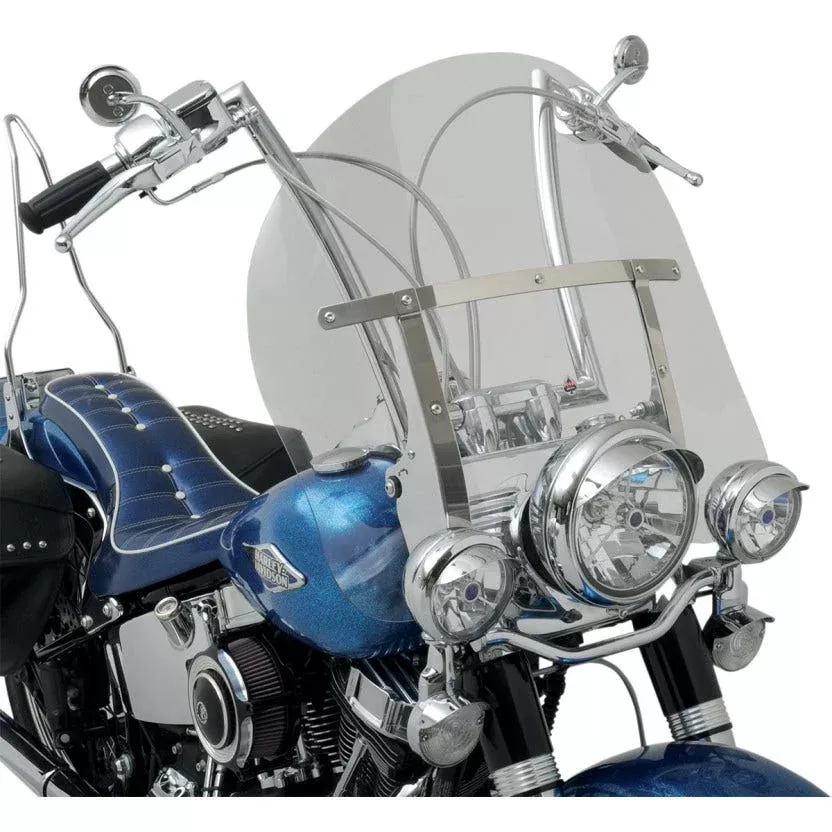 Klock Werks Tint 17" Flare Billboard Replacement Windshield Harley FLST Softail
