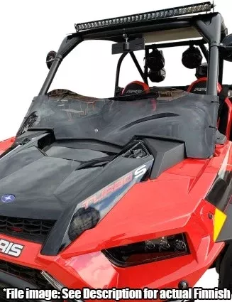 Klock Werks UTV Clear Flare Windshield 18-19 Polaris RZR KW05-01-0531-C