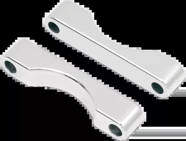 Klock Werks WFB Benchmark Bagger Front Fender Blocks - For All 23"/26" Tire Hugger/Benchmark - Satin
