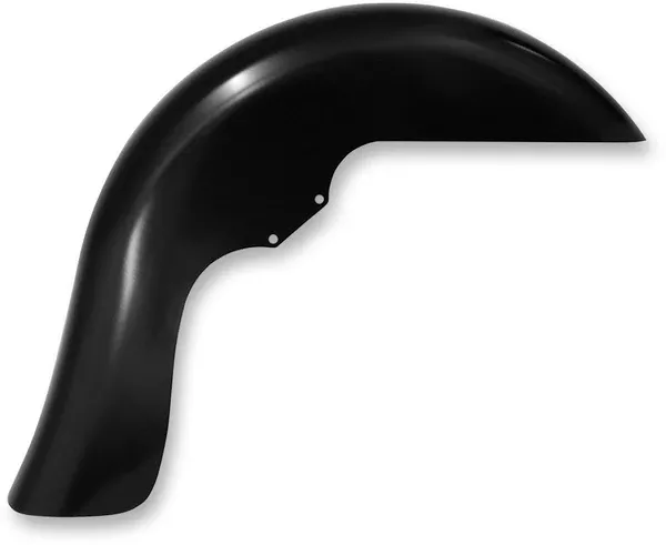 Klock Werks WFB™ Benchmark Front Fender – For Raked Trees – Black – HD Touring/Trike ’83-’13