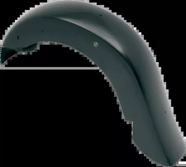 Klock Werks WFB™ Benchmark Stretched Rear Fender – Smooth – Black – Steel