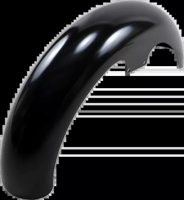 Klock Werks Wrapper Front Fender - Black - 16"-19" Wheel - HD Softail