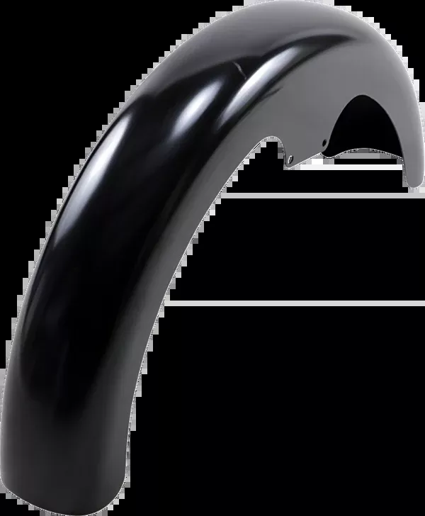 Klock Werks Wrapper Front Fender – Black – 19″ Wheel – HD Dyna/FXR/Sportster