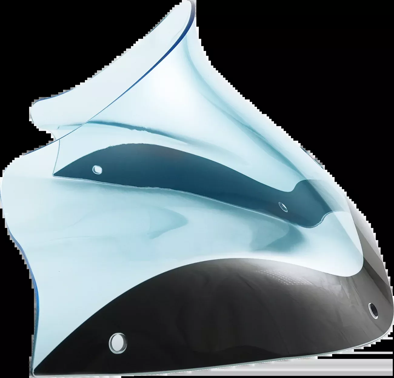 Klock Werks8" Kolor Flare Blue Ice Windshield 1998-2013 Harley Road Glide