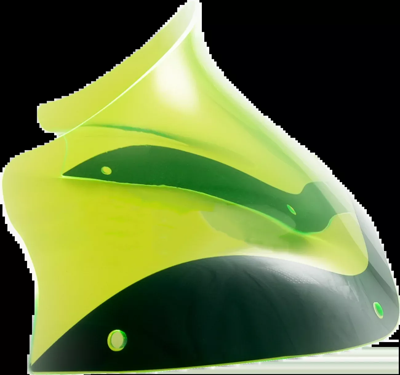 Klock Werks8" Kolor Flare Green Ice Windshield 1998-2013 Harley Road Glide