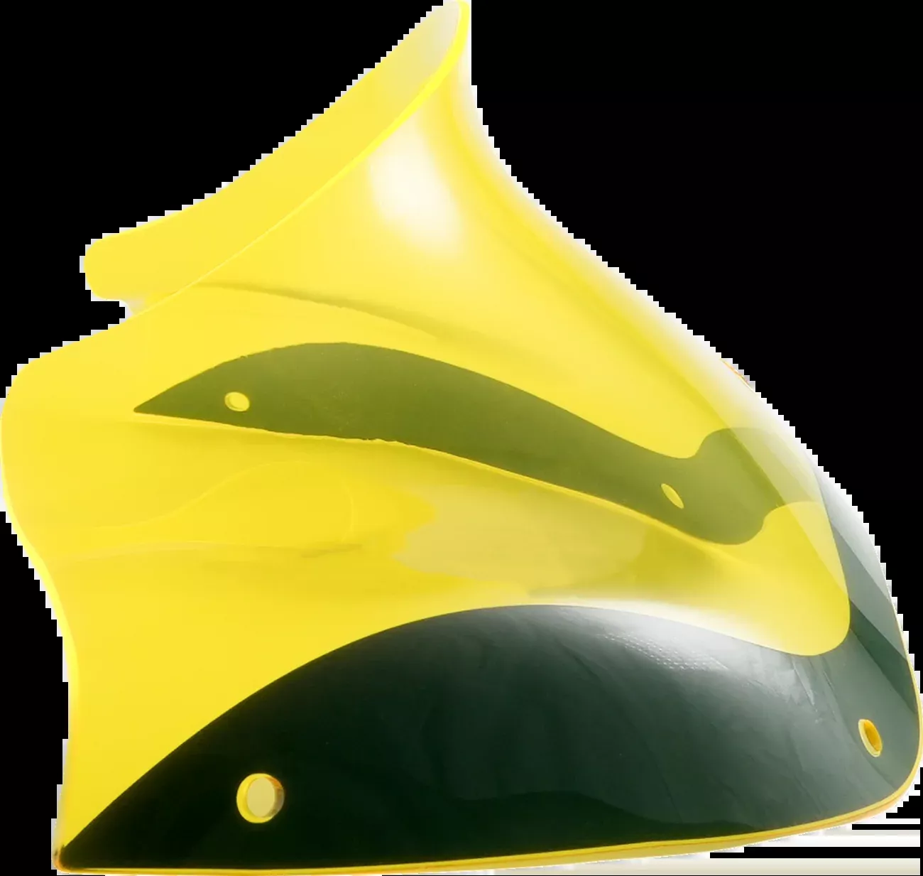 Klock Werks8" Kolor Flare Yellow Ice Windshield 1998-2013 Harley Road Glide