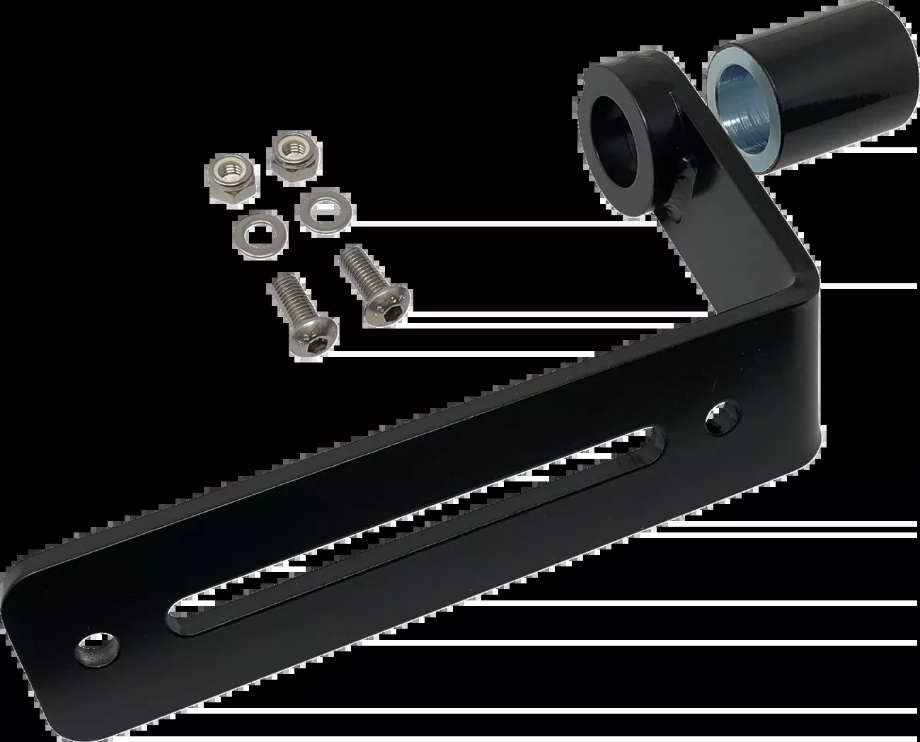 Kodlin Black License Plate Bracket for 2018-2024 Harley Softail FXLRST FLHCS M8