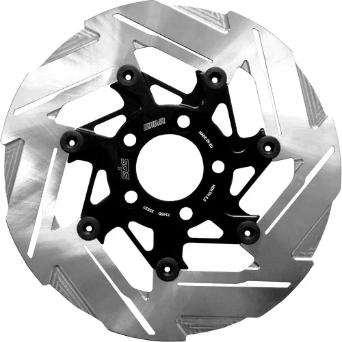 Kodlin by SBS 7-Spoke Rear Brake Rotor for 2018-2025 Harley Softail - Polished