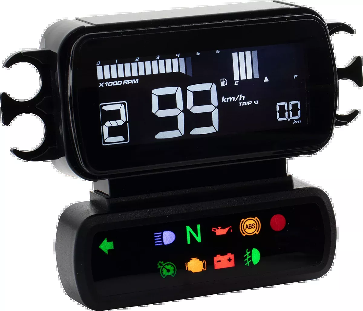 Koso D2 LCD Multi-Function Motorcycle Speedometer 2018-2024 Harley Softail FXLRS