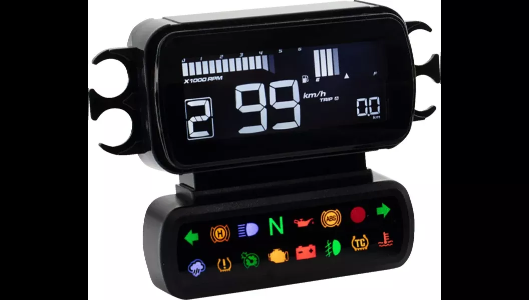 Koso D2 Multi-Function Meter for Harley 14-23 FLHT/FLHX/FLTR Models