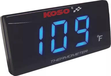 Koso Super Slim Temperature Gauge – BA024B11
