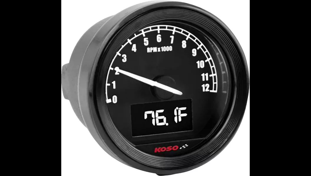 Koso TNT-05R D48 Tachometer 4 Harley BA086101 DS22110202