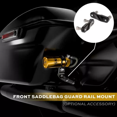 Kraus Remote Reservoir Mounts for Harley Touring