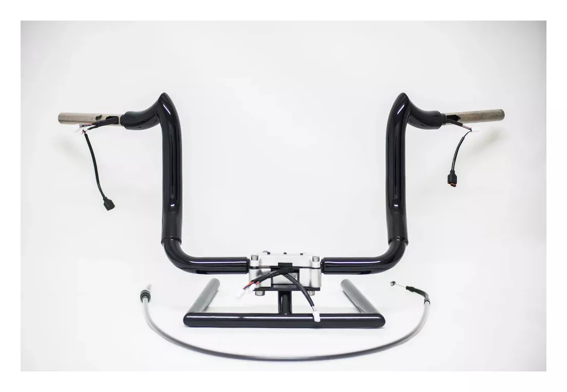 KST Kustoms Pre-Wired Bison Bagger Handlebars For Harley FLHX 2023-2026